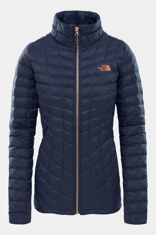 The North Face Womens ThermoBall Full Zip Jacket Urban Navy/Metallc Copper